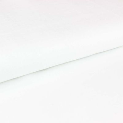 Toile 100% lin · Blanc Optique · Fibre origine France