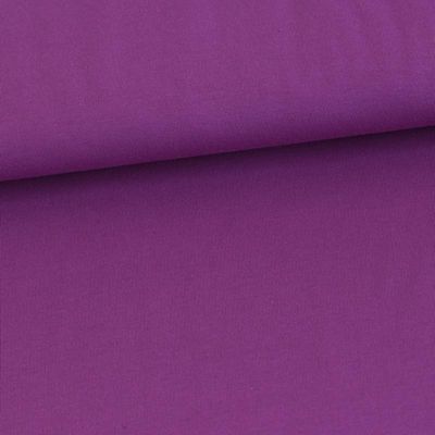 Coupon 65 x 160 cm · Jersey biologique · Uni · Violet