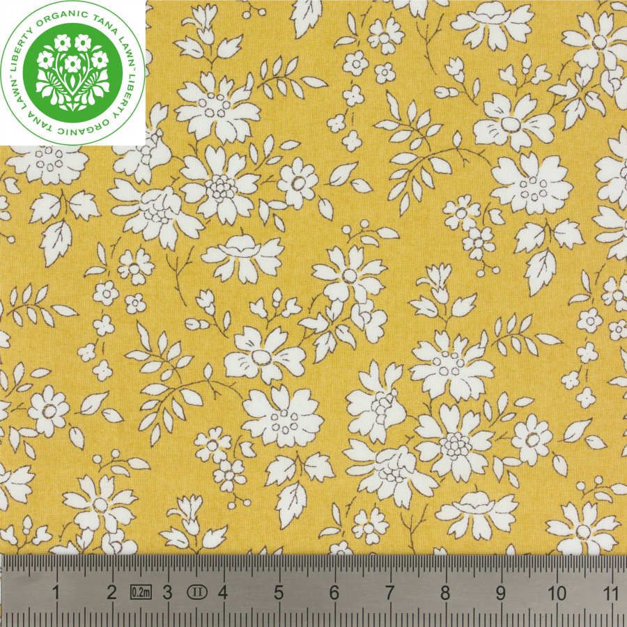 Tana Lawn coton biologique · Capel jaune · Liberty London