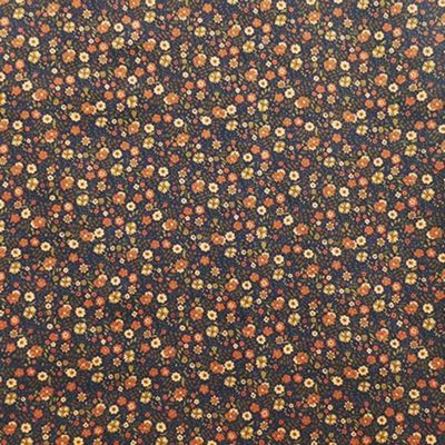 Popeline fine de coton biologique · Azalea Orange · Kokka Fabric
