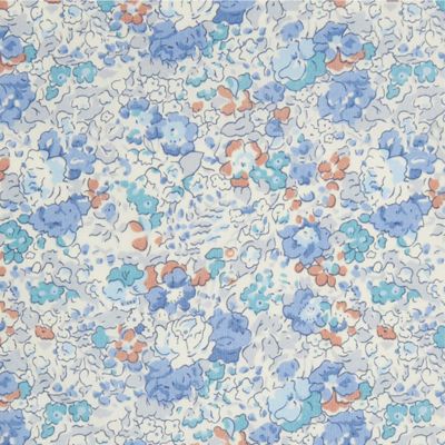 Coupon 80 x 130 cm · Tana Lawn coton biologique · Claire Aude bleu · Liberty London