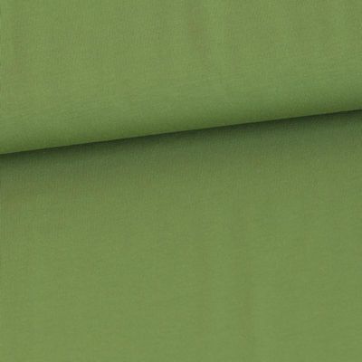 Coupon 80 x 160 cm · Jersey biologique · Uni · Vert taïga