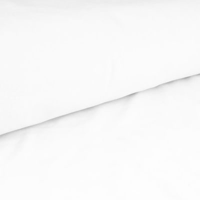 Coupon 50 x 165 cm · Velours nicky biologique · Uni · Blanc
