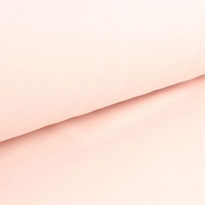 Coupon 45 x 165 cm · Sweat gratté biologique · Uni · Peach blush