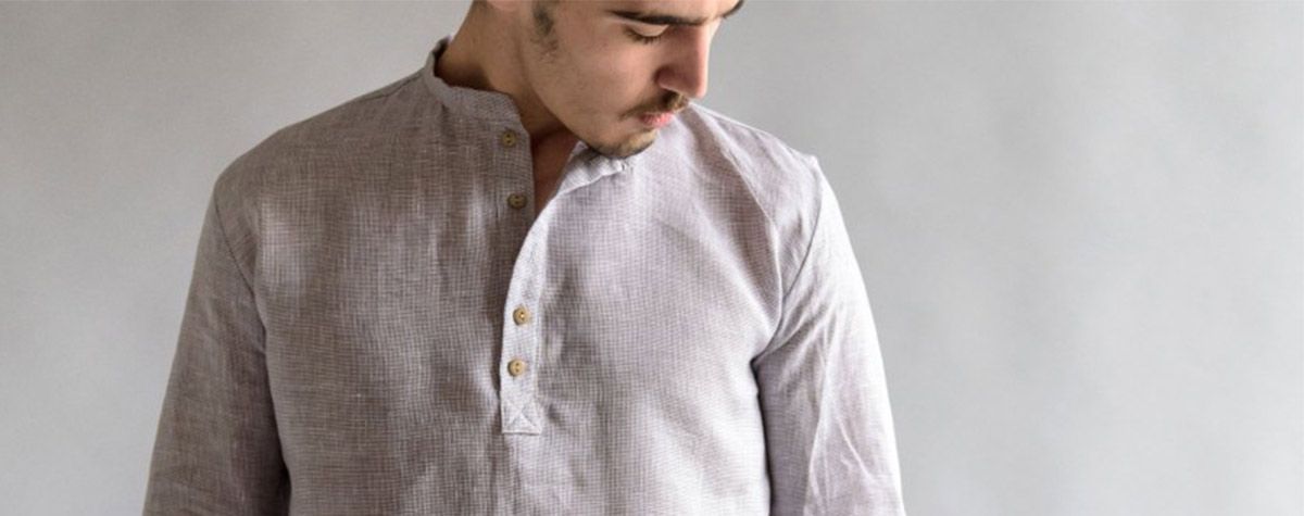 Tenue de fêtes : 4 modèles de chemise pour homme à coudre